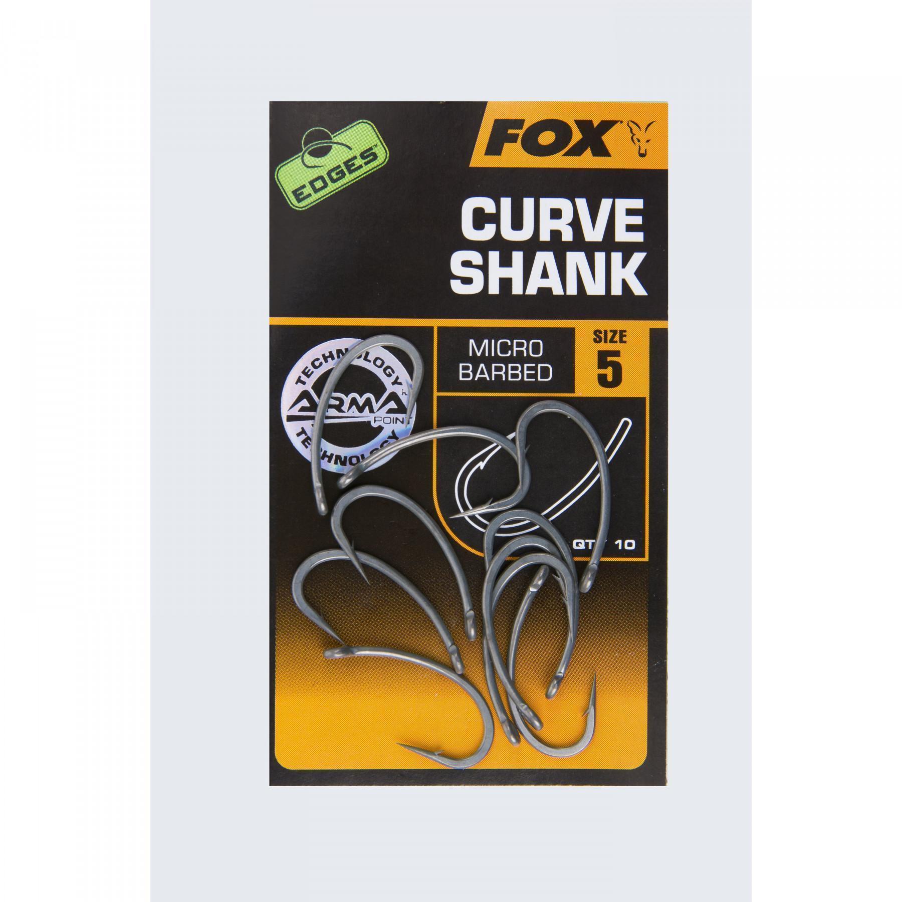 Amo Fox Curve Shank Edges taille 2