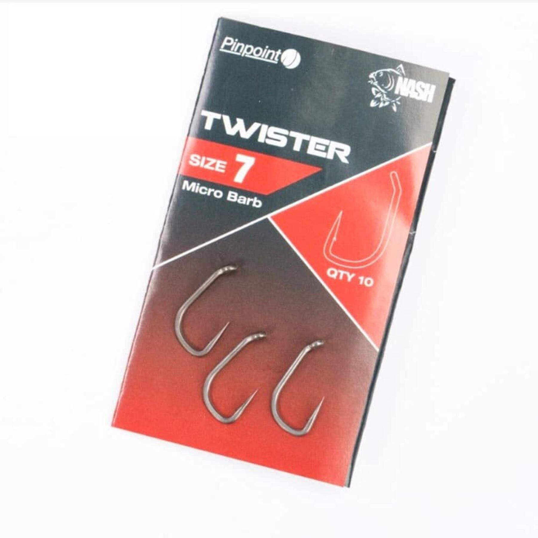 Gancio Pinpoint Twister taille 8 Micro Barbed
