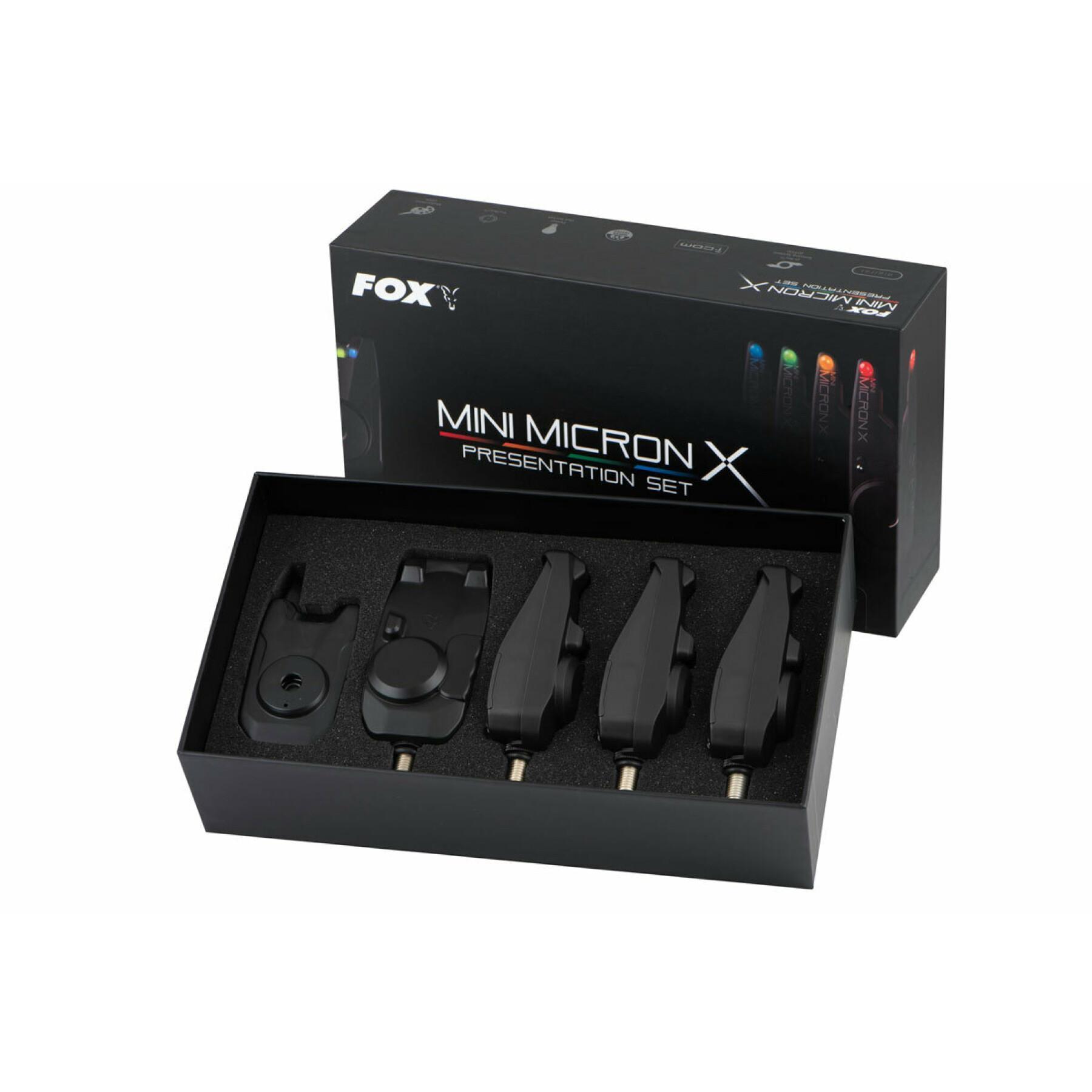 4 rivelatori Fox Mini micron X