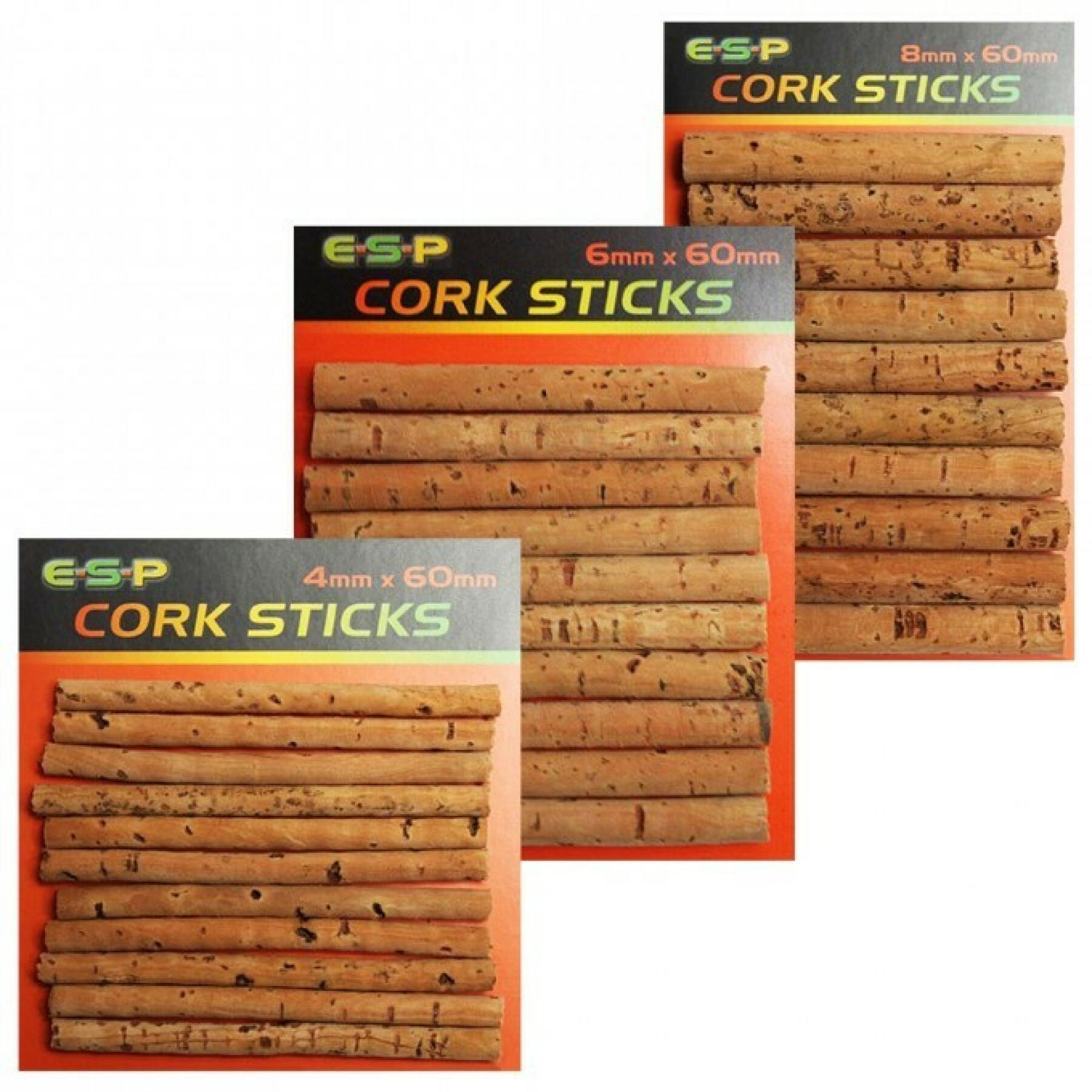 Cilindri di legno ESP Cork Stick 4mm