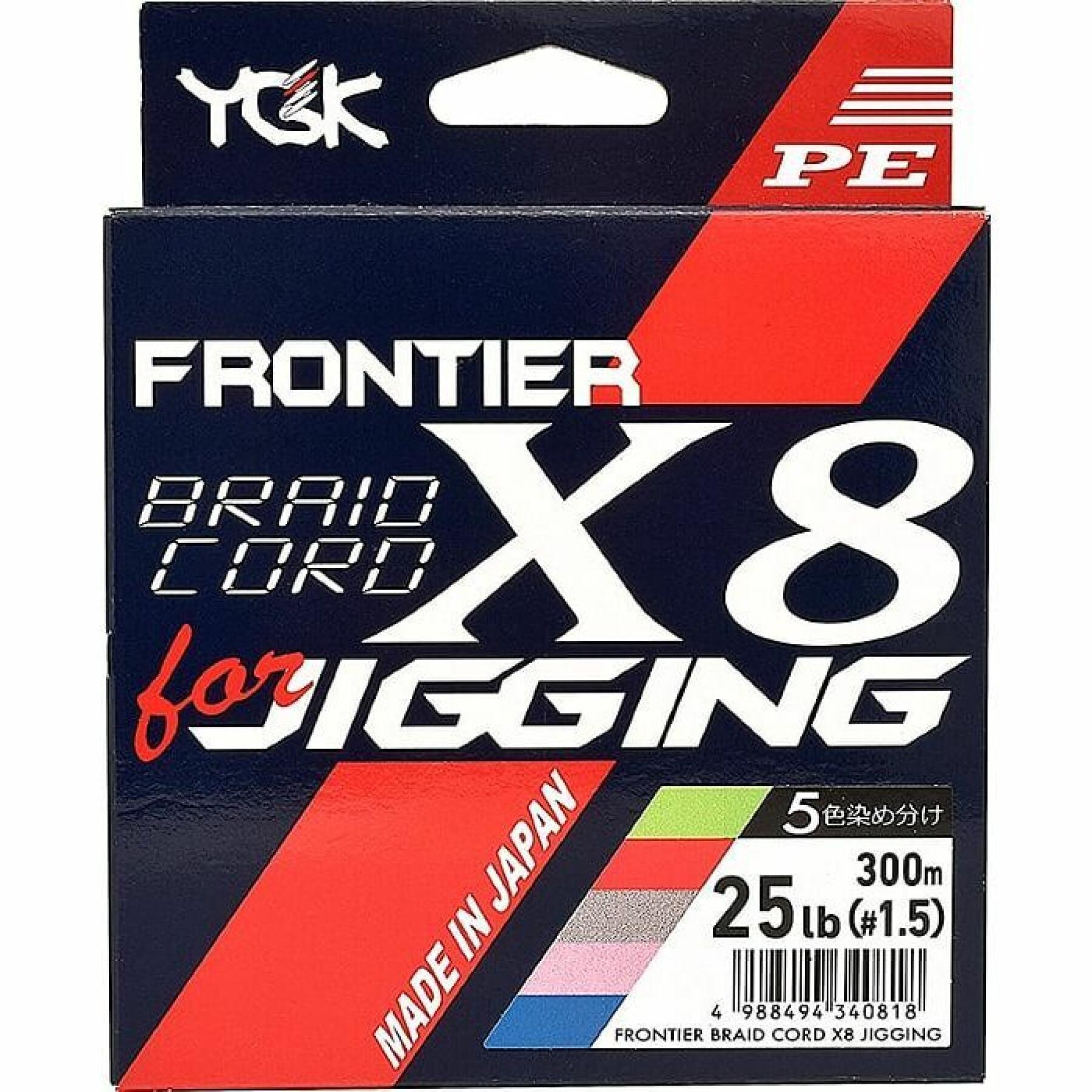 Treccia a 8 fili YGK Frontier Braid Cord 200m