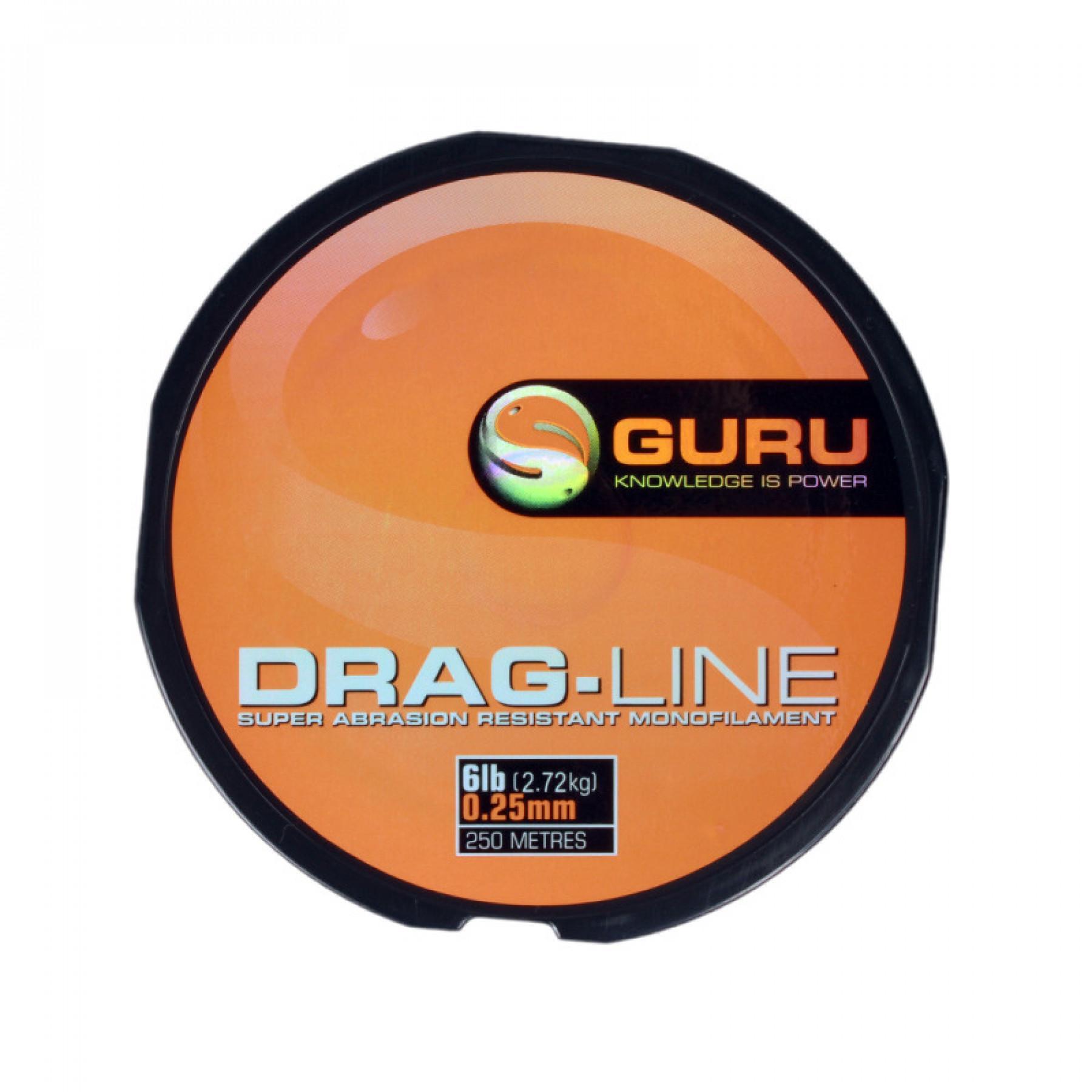 Linea di nylon per mulinelli Guru Drag Line (0,25mm – 250m)