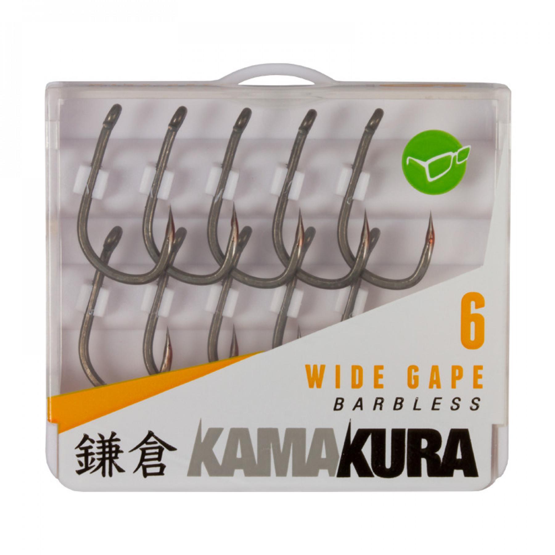 Gancio korda Kamakura Wide Gape Barbless S6