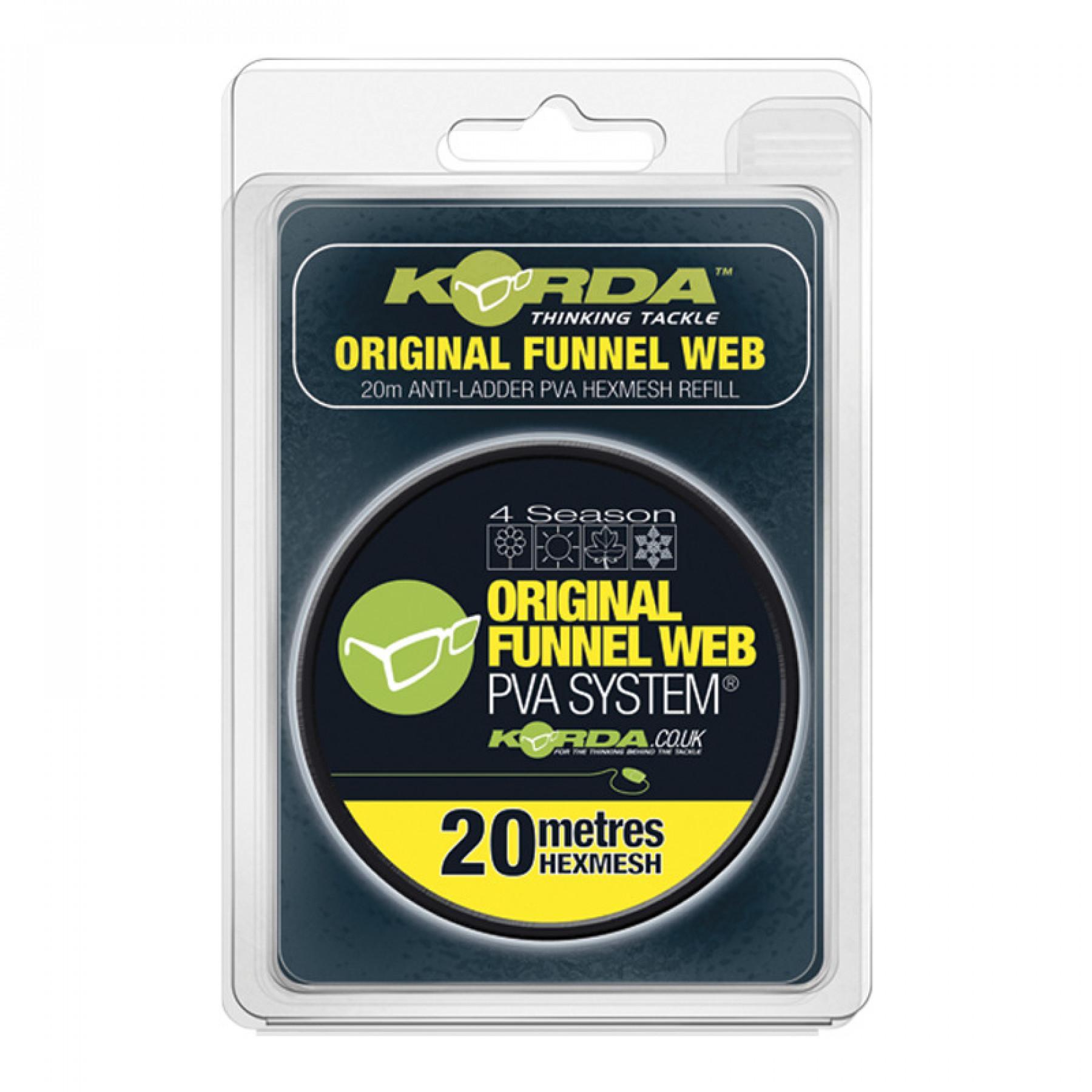 Ricarica tinozze Korda Funnel Web HEXMESH – 20m refill