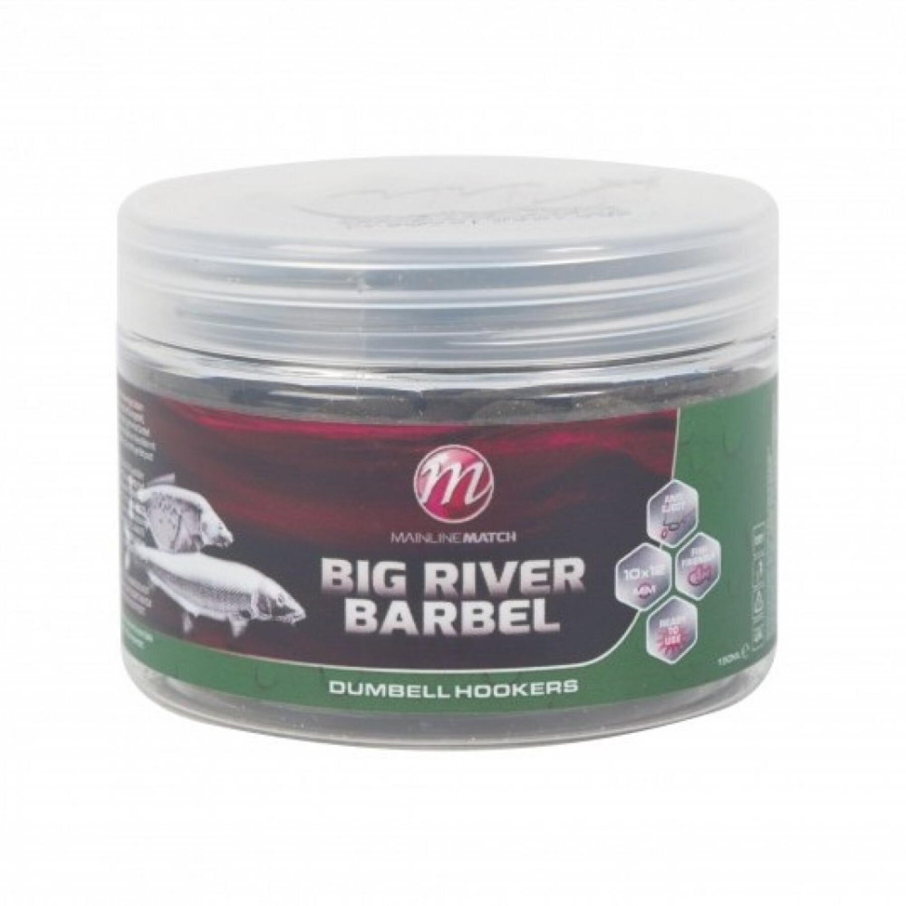Essiccazione dei pellet Mainline Big River Barbel Dumbell Hookbaits