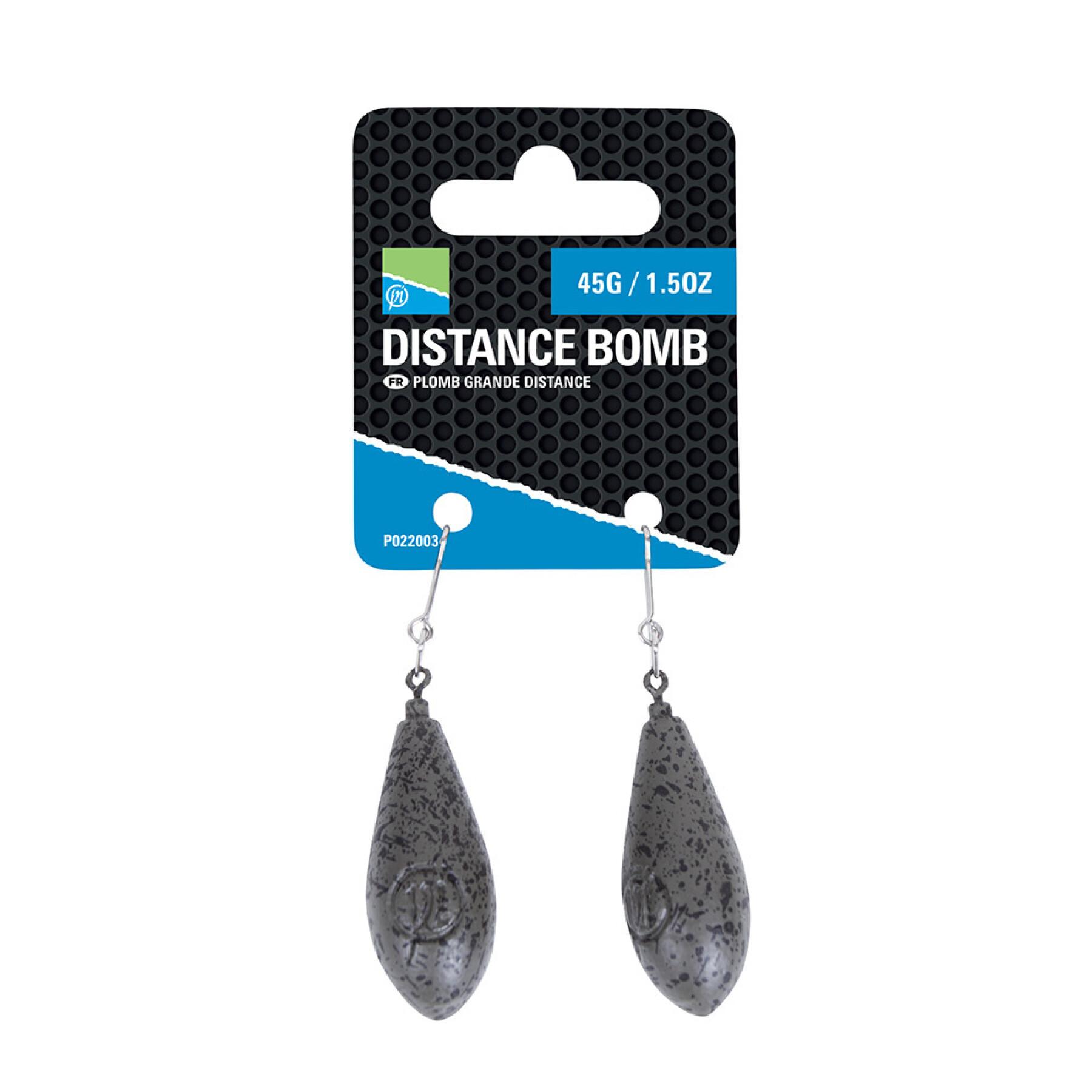 Piombo Preston distance bomb 30g 2x5