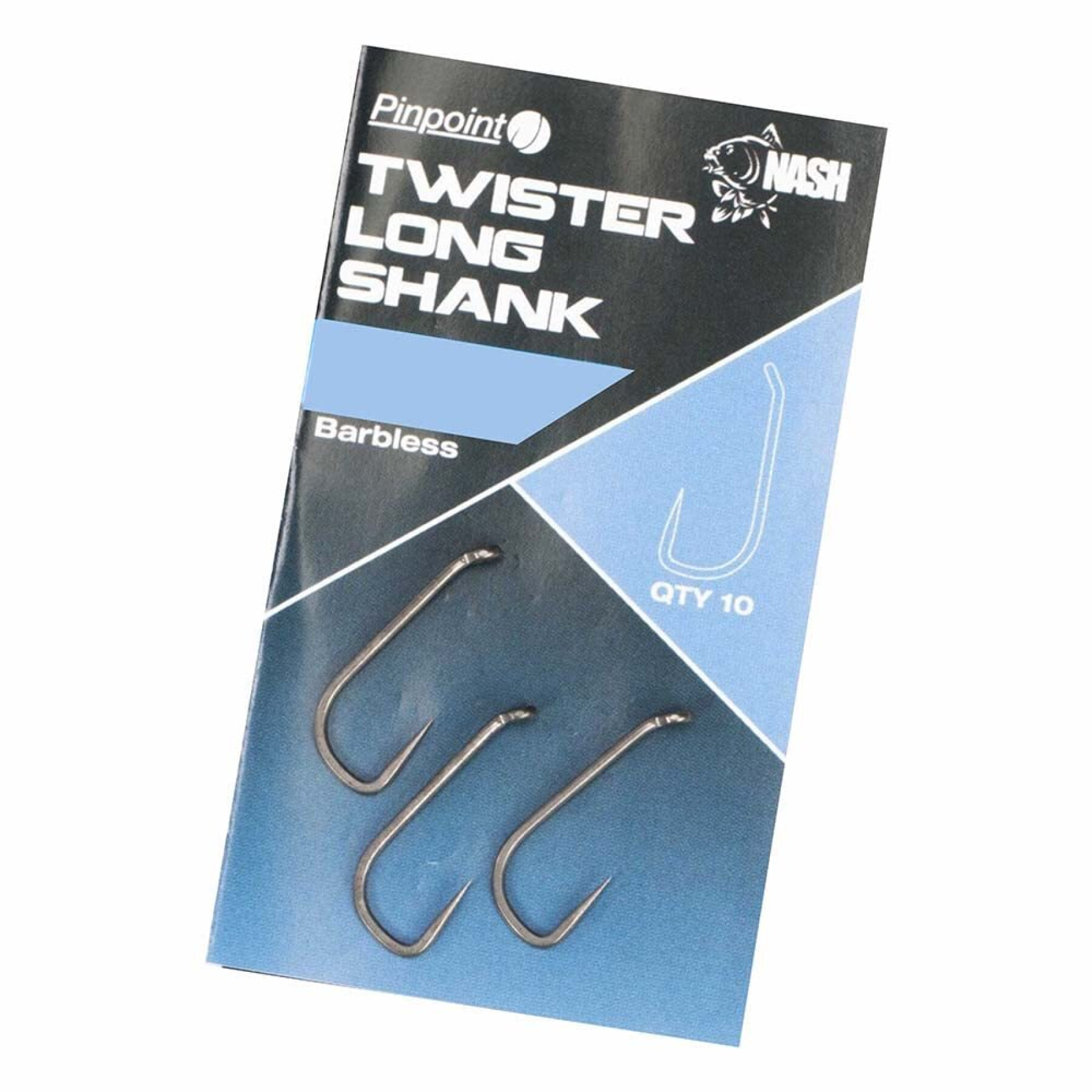 Gancio Pinpoint twister long shank taille 6 Micro Barbed