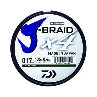 Treccia Daiwa J-Braid 4B 25/100 mC