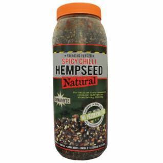 Cacciavite Dynamite Baits frenzied hempseed spicy Cile 350 g