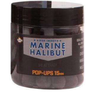 Boilies galleggianti Dynamite Baits pop-ups marine halibut 15 mm