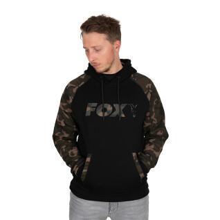 Sweatshirt felpa raglan con cappuccio Fox