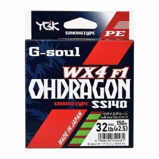 Treccia a 4 fili YGK G-Soul Oh Dragon 150m