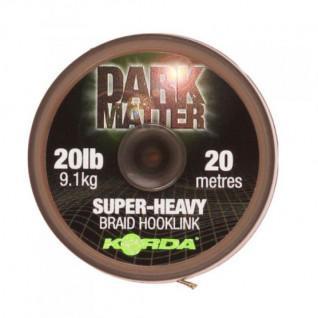 Linea intrecciata Korda Dark Matter Tungsten Coated Braid 18lb