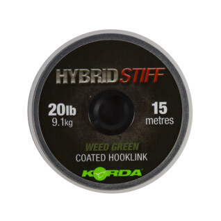 Intrecciato Korda Hybrid Stiff 20lb Gravel 15m