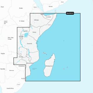 Mappa di navigazione + sd normale - africa orientale - madagascar - riunione Navionics