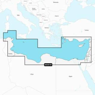 Mappa di navigazione+ regular sd - Mediterraneo sud-orientale Navionics