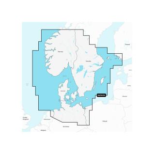 Mappa di navigazione + grande sd - skagerrak - kattegat Navionics