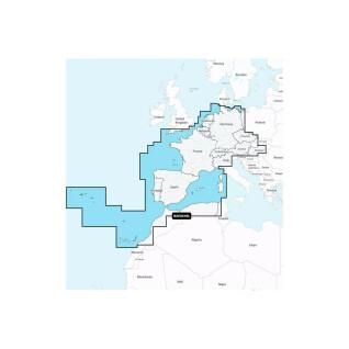 Mappa di navigazione + grande sd - Europa occidentale - platino centrale Navionics