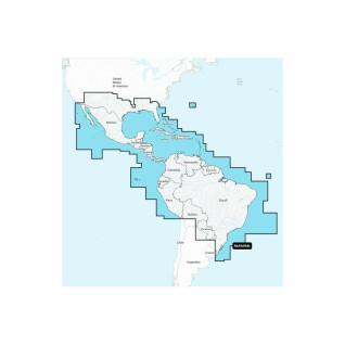 Mappa di navigazione + sd grande - messico - caraibi - brasile platinum Navionics