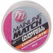 Boilies Mainline Match Dumbell Wafters 6mm Chocolate
