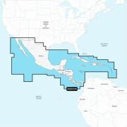Carta di navigazione dell'America centrale e dei Caraibi Navionics Platinum SD