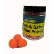 Boilies Big Carp Top Bait Orange Krill Crab Salmon 15mm