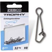 Punto metallico Zebco Trophy Snap Links